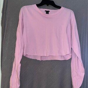 Rue21 Pink Midriff Top, Like New!